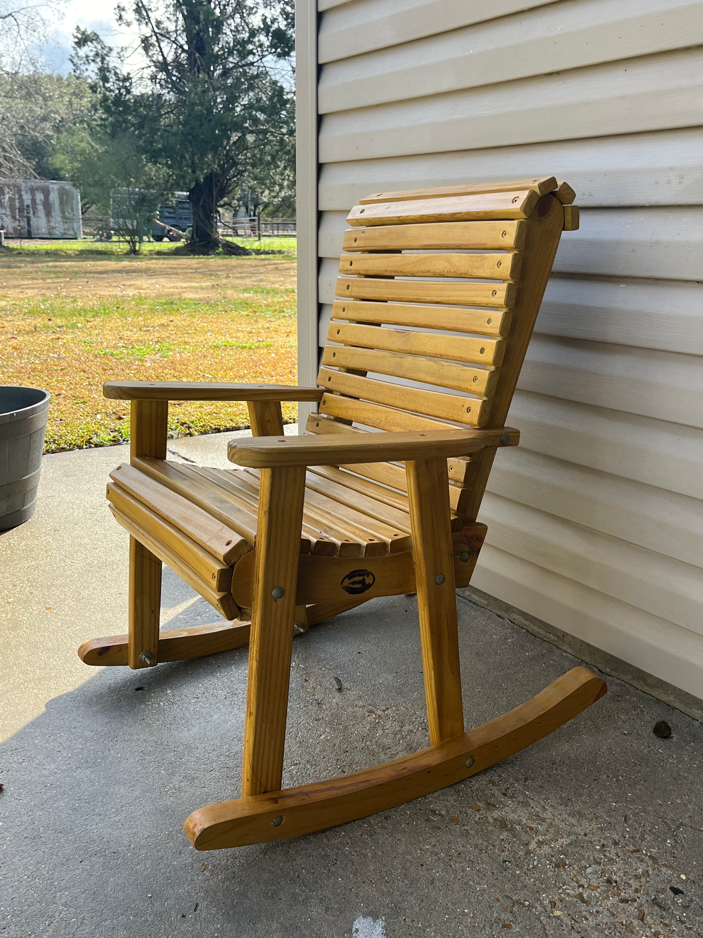 Youth Rocking Chair - Amish Style Rollback Design (Ages 3 and Older)