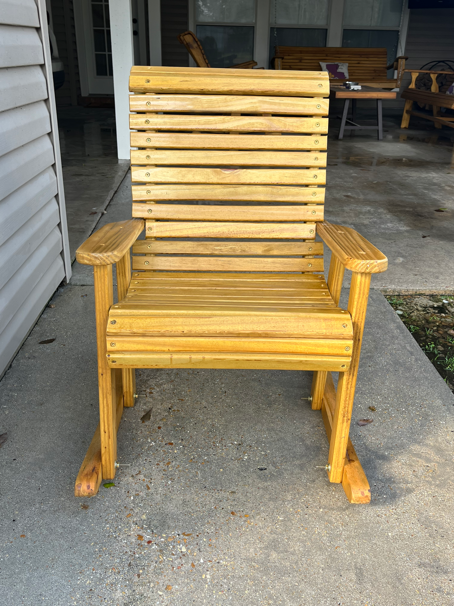 Youth Rocking Chair - Amish Style Rollback Design (Ages 3 and Older)