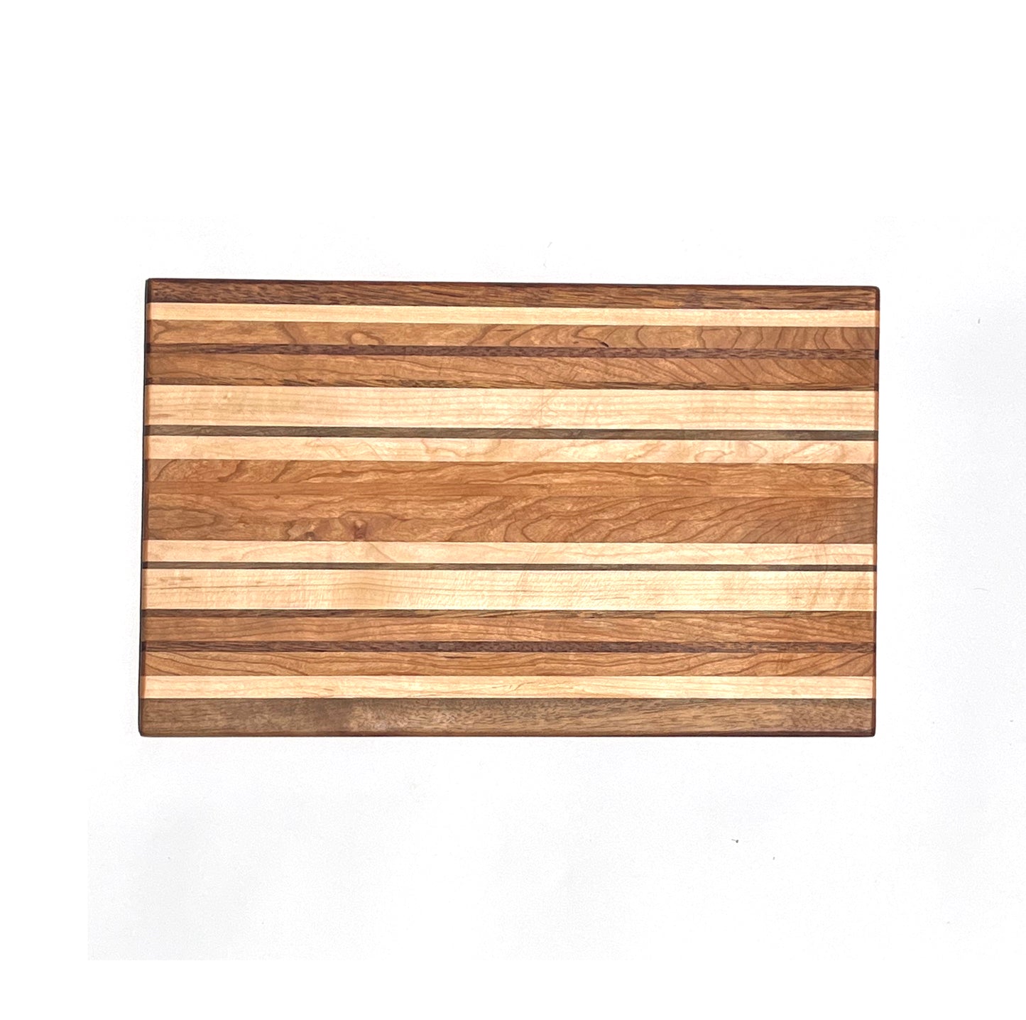 Exotic Edge Grain Cutting Board with Juice Groove